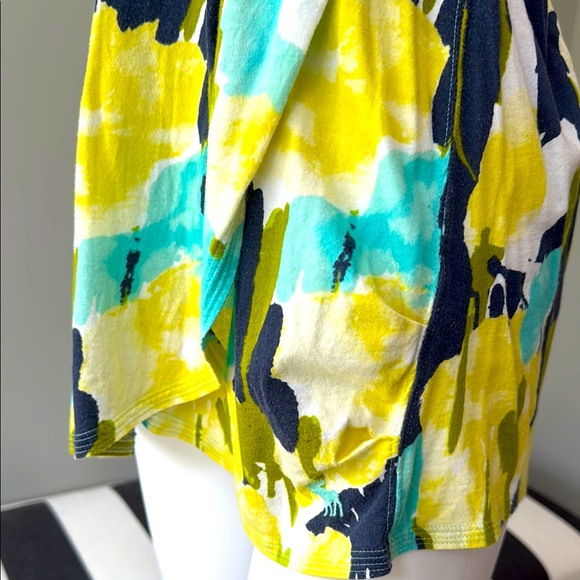 Abercrombie & Fitch MultiColor Floral Flowy Halter Tank Top Ruffle Ruched Bust-S - Picture 6 of 10